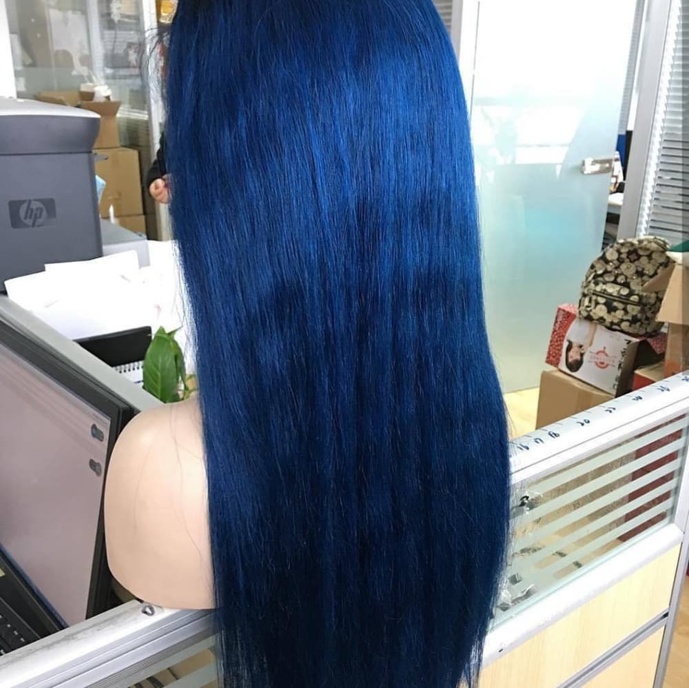 Virgin Blue Beauty Lace Front Wig