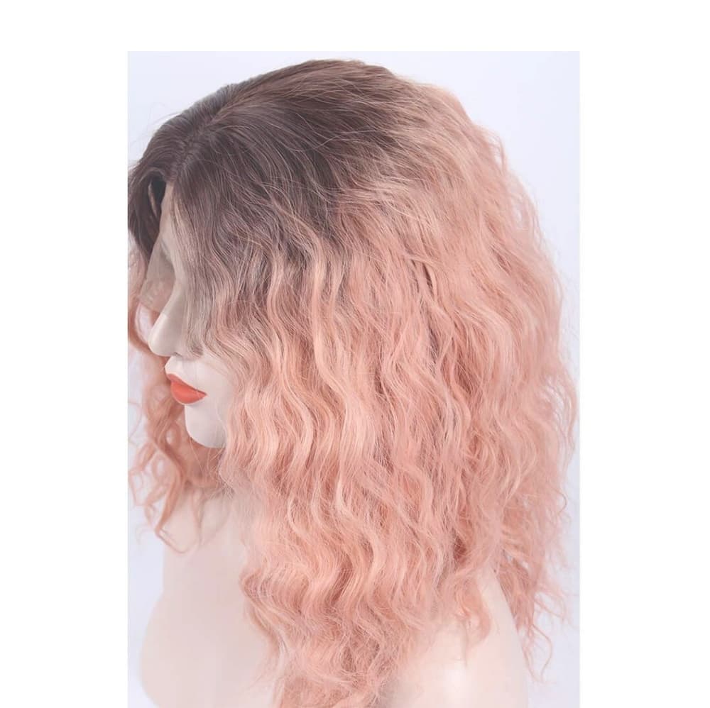 Ombre Pink Beauty Lace Front Wig
