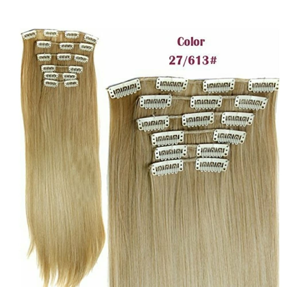 Blonde Full Head Clip in Extension 22-23 inches!!