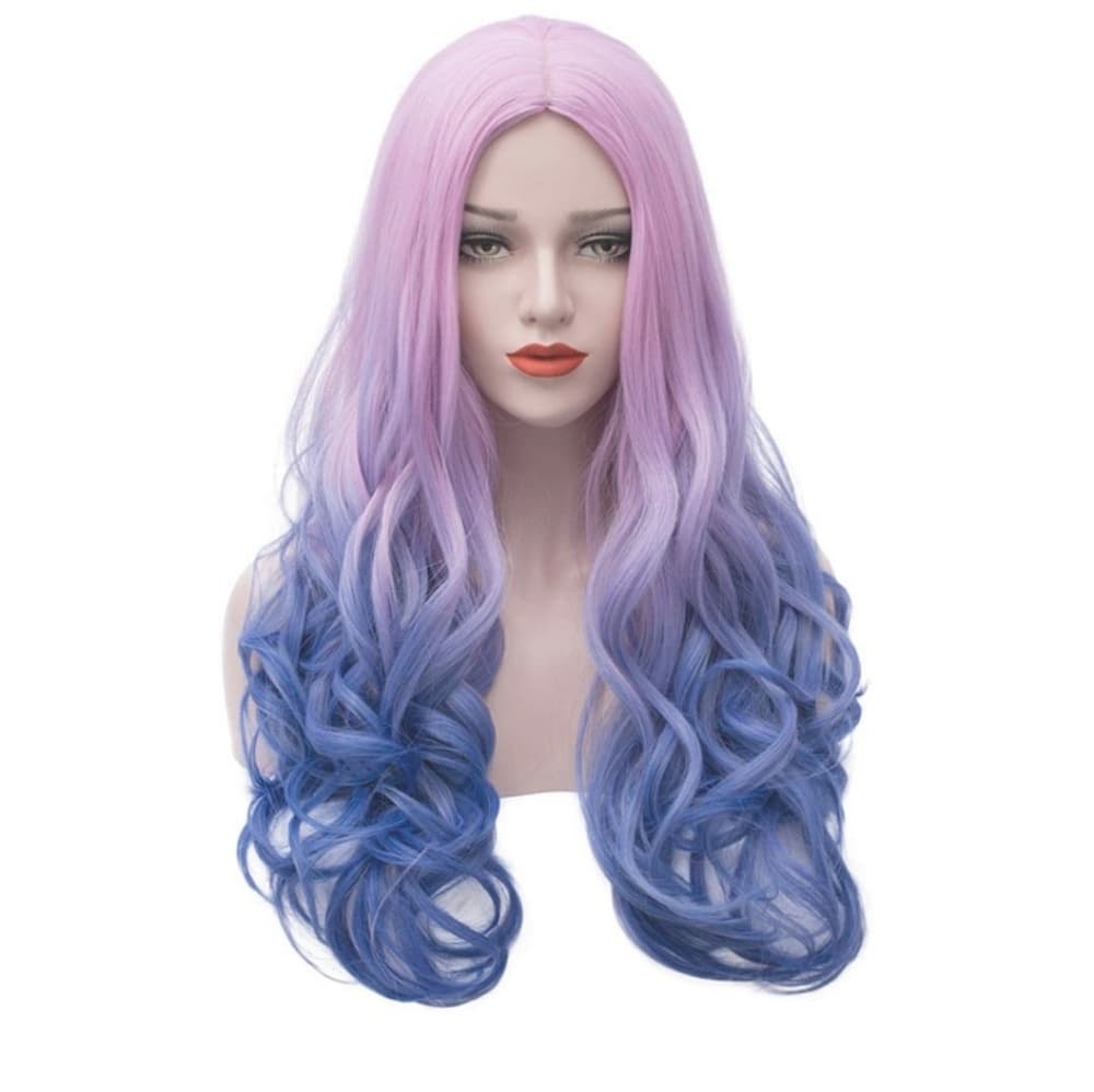 Pink Blue Wig