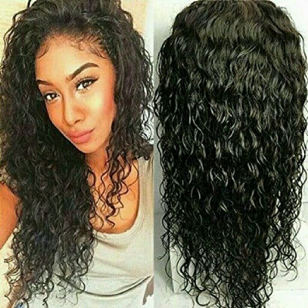 Waterwave Virgin Brazilian Lace Front Wig 22-24 in