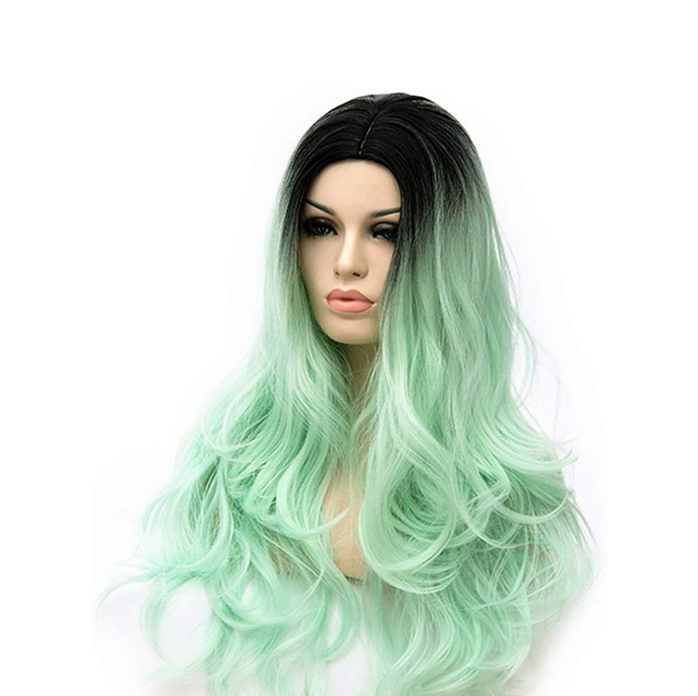 Ombre Mint Green Wig