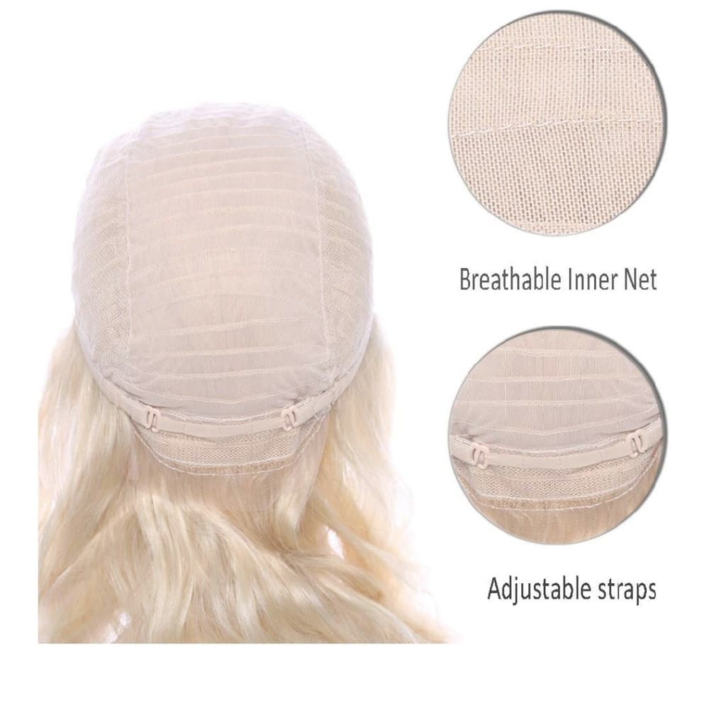 Blonde Brazilian Virgin Remy Lace Front Wig