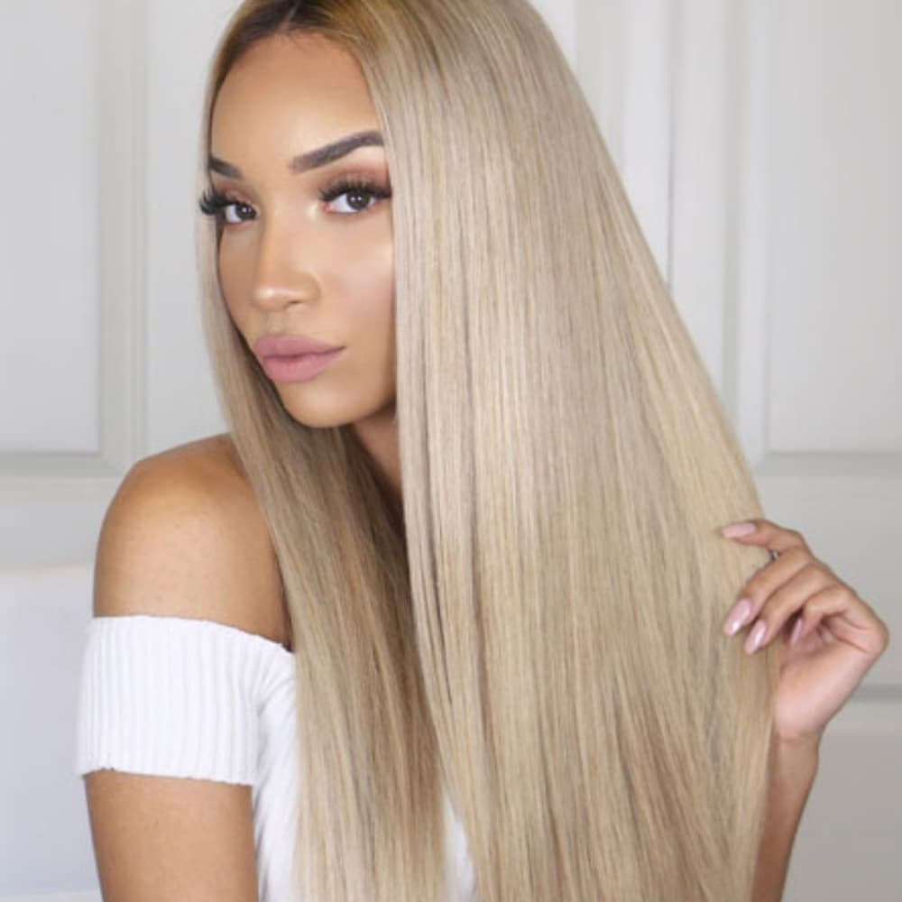 Ombre Blonde Virgin Remy Lace Front Wig