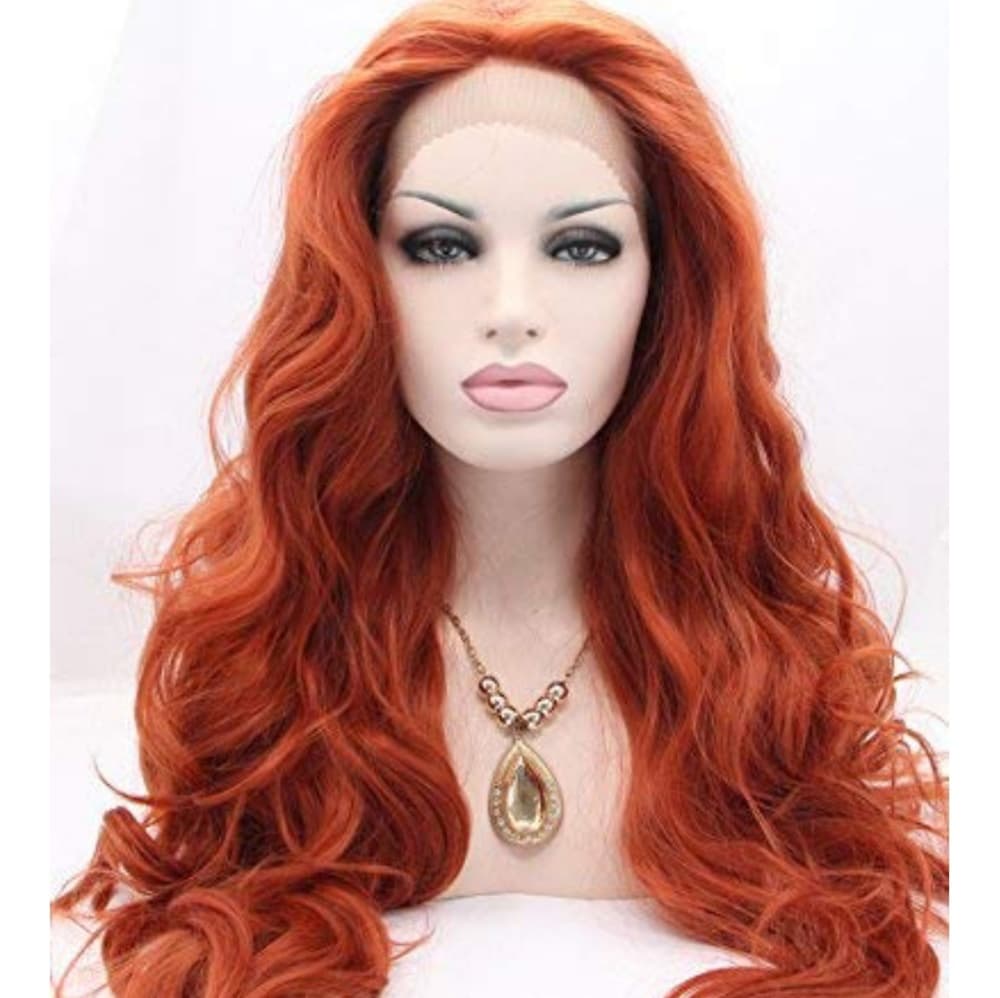 Aubirn Red Beauty Lace Front Wig