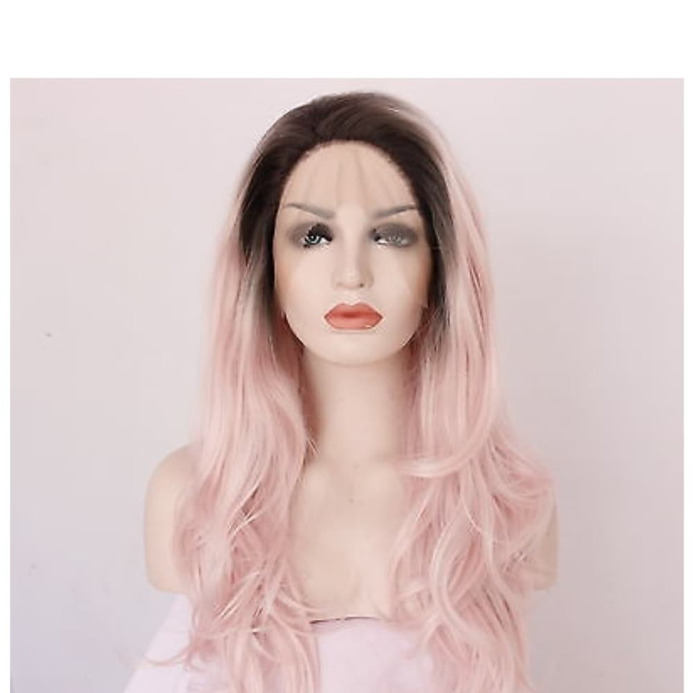 Ombre Pink Beauty Lace Front Wig 22-24 inches