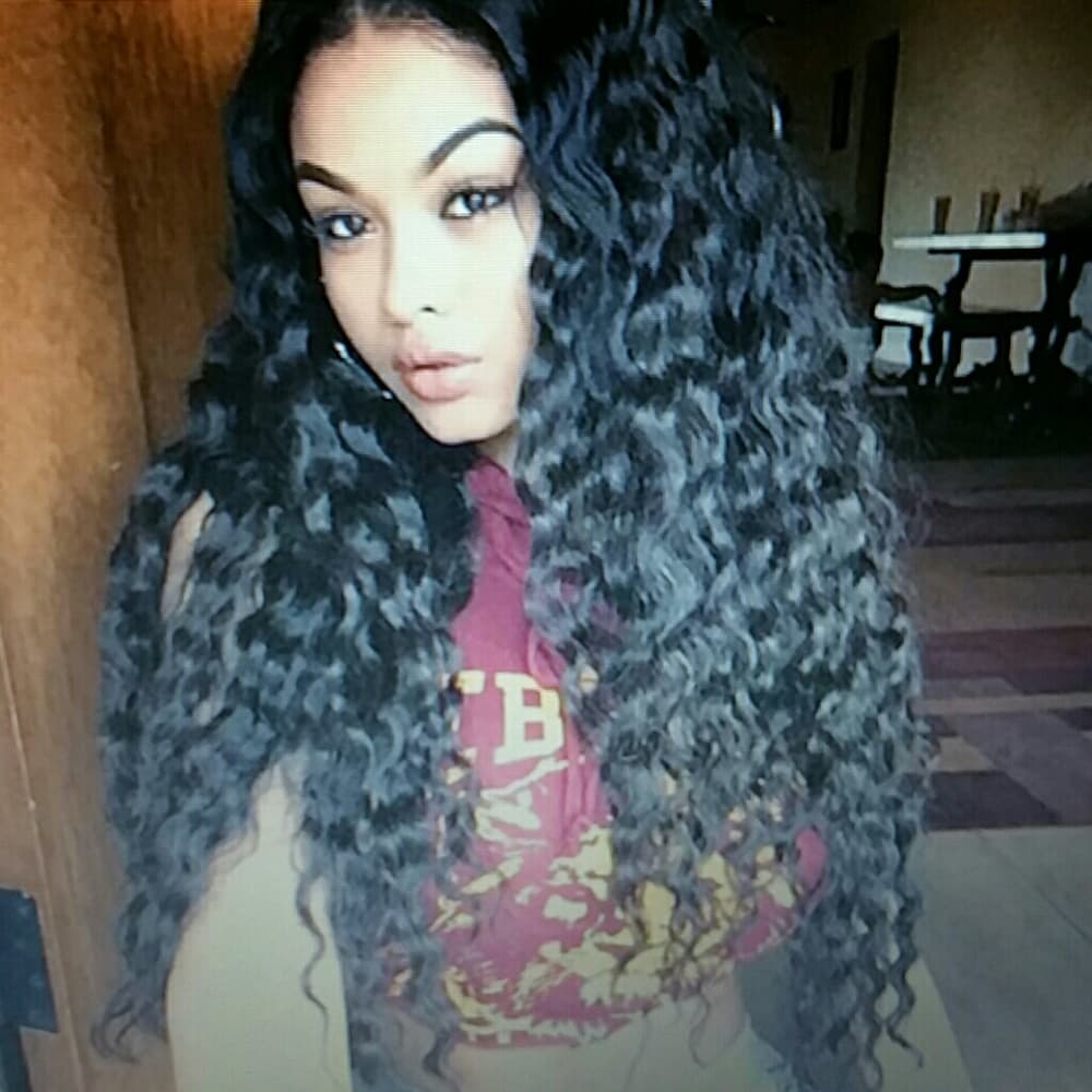Beautiful Curly Wave Lace Front Wig 20-22 inch
