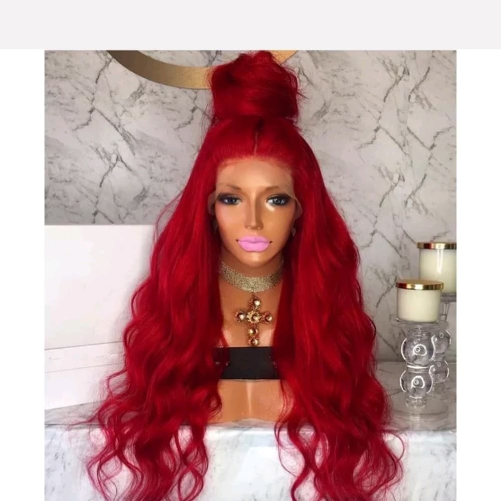 Red Beauty Lace Front Wig