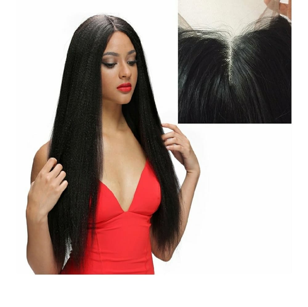 Straight Beauty Human Blend Wig