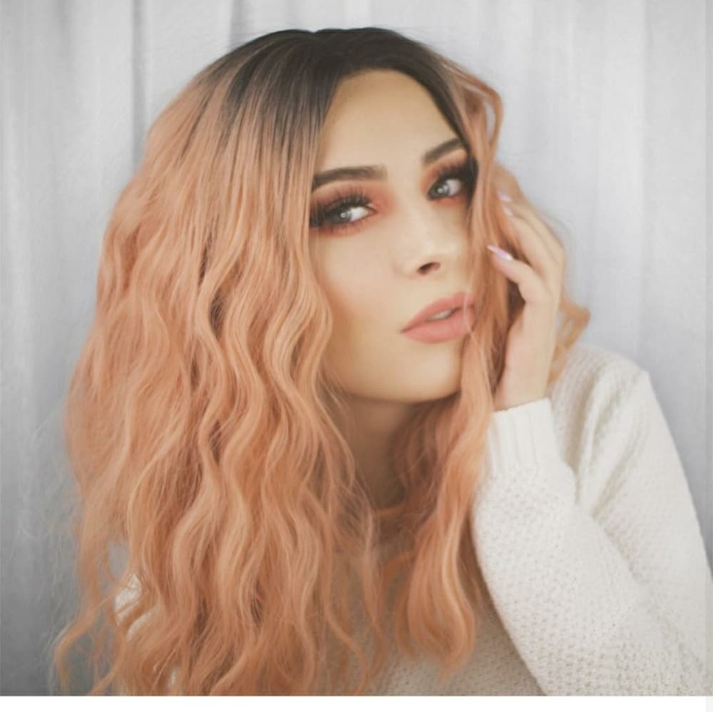 Ombre Pink Beauty LaceFront Wig