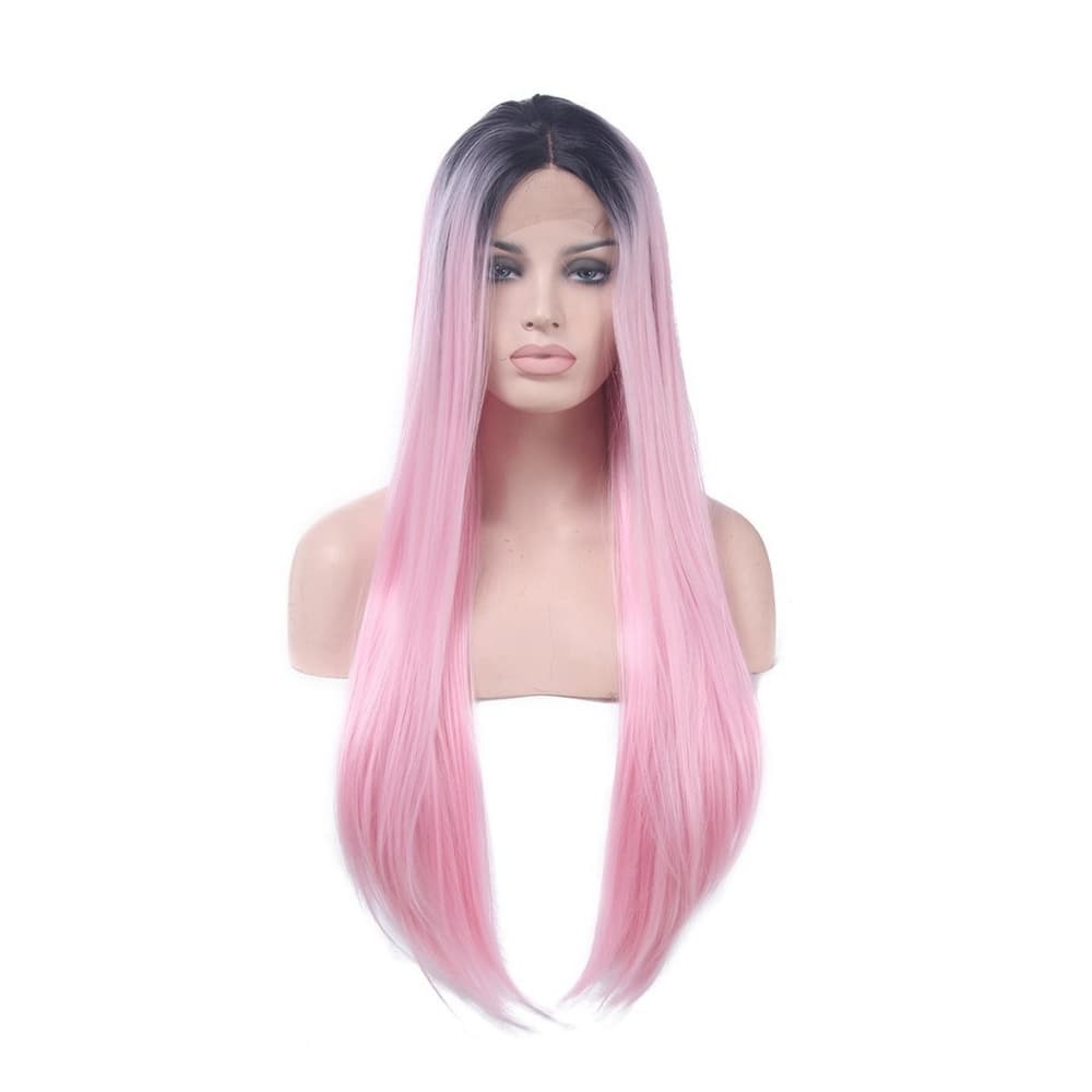 Ombre Pink Beauty Lace Front Wig