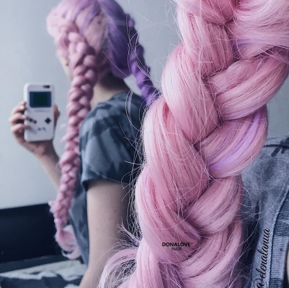 Pink Beauty Lace Front Wig