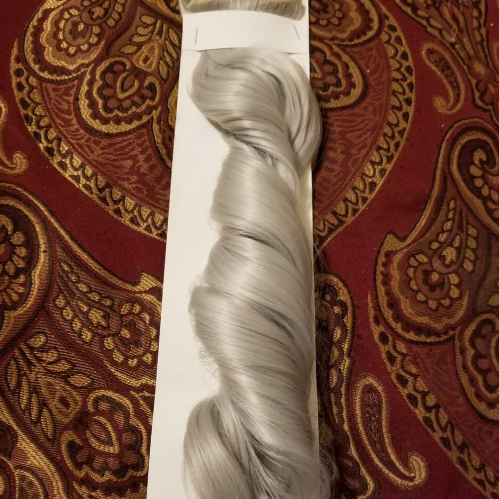 Gray One Piece Clip in Extension