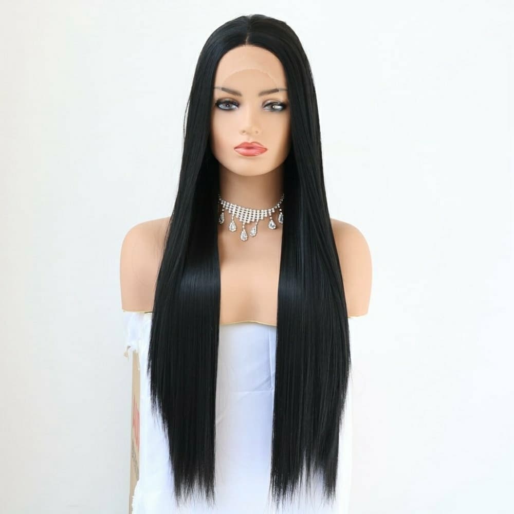 Black Straight Beauty LaceFront Wig