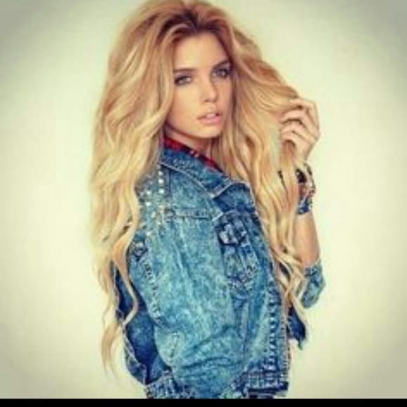 Blonde Beauty Full Lace Wig Indian Remy 24 "