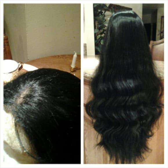 *SOLD*Used Straight Wave Lace Front Wig 26 inches!