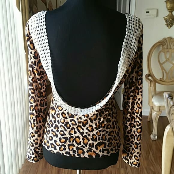 Beautiful Leopard Print Top