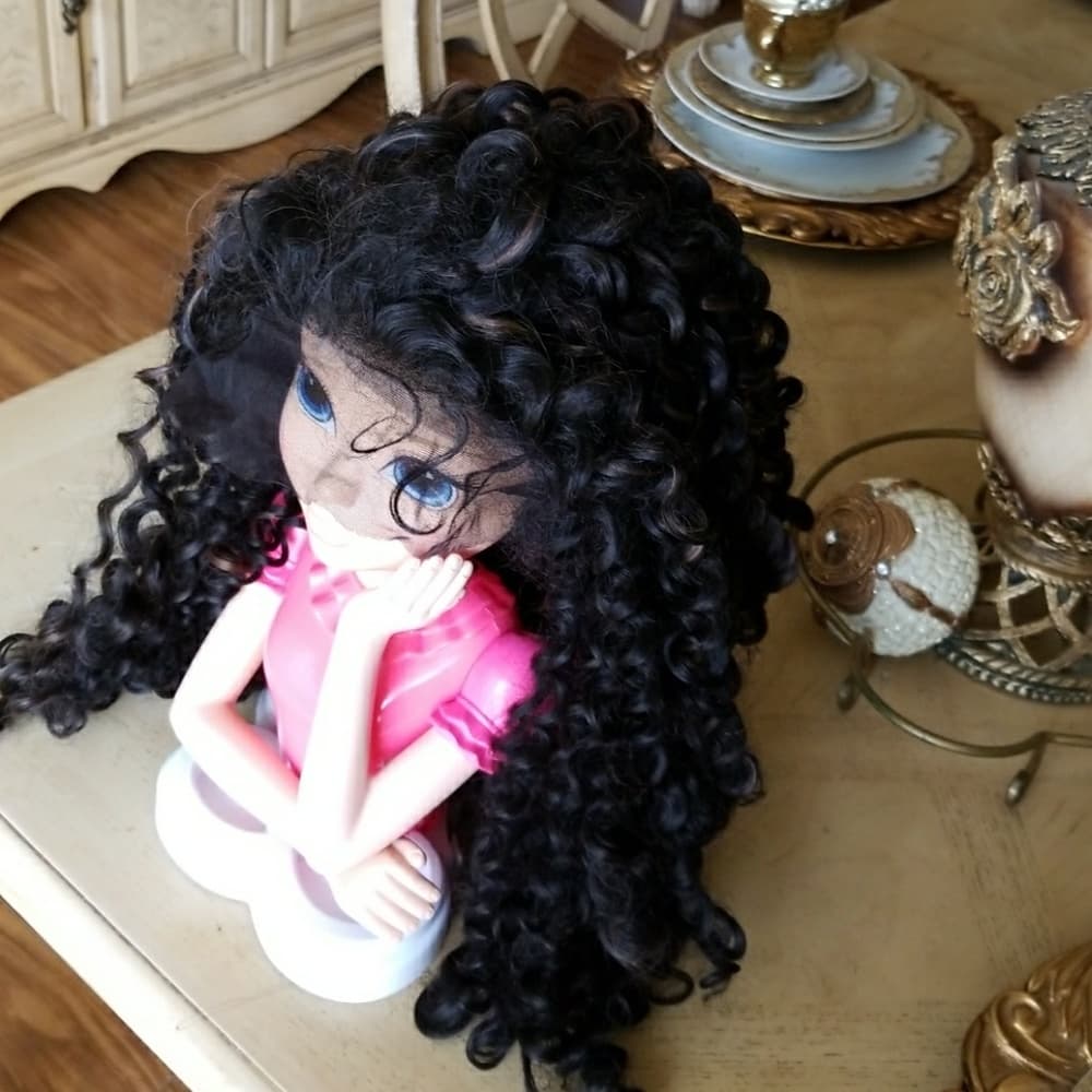 Curly Lace Front front Wig 18-22 inches
