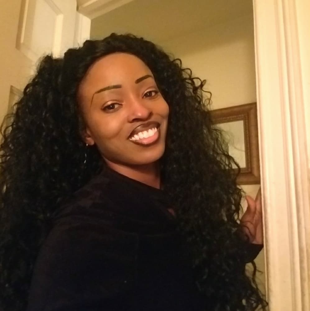 Black Curly Beauty Lacefront Wig