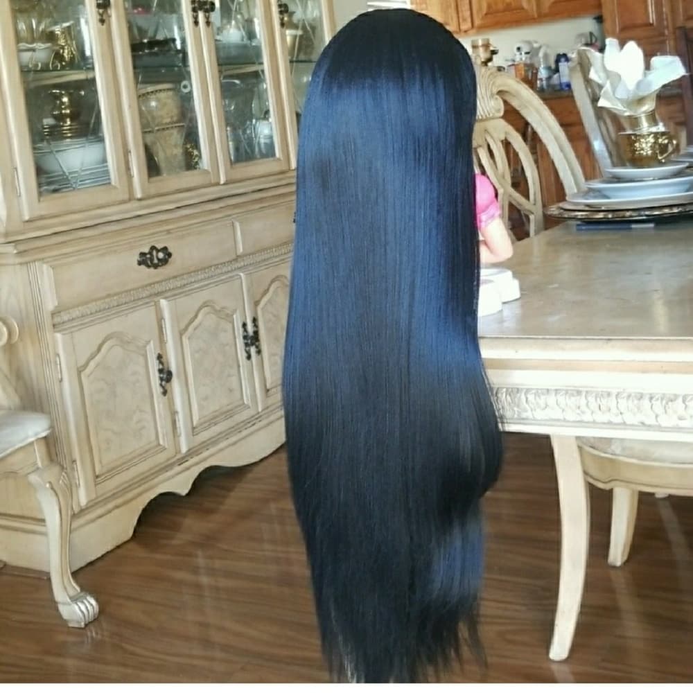 Yaki Straight Lace Front Wig