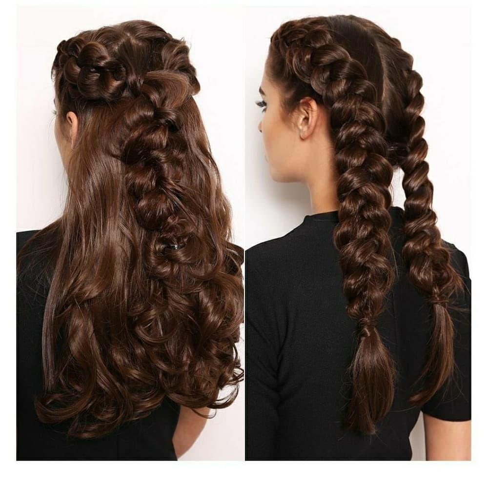 Brown Wavy Beauty Lace Front Wig