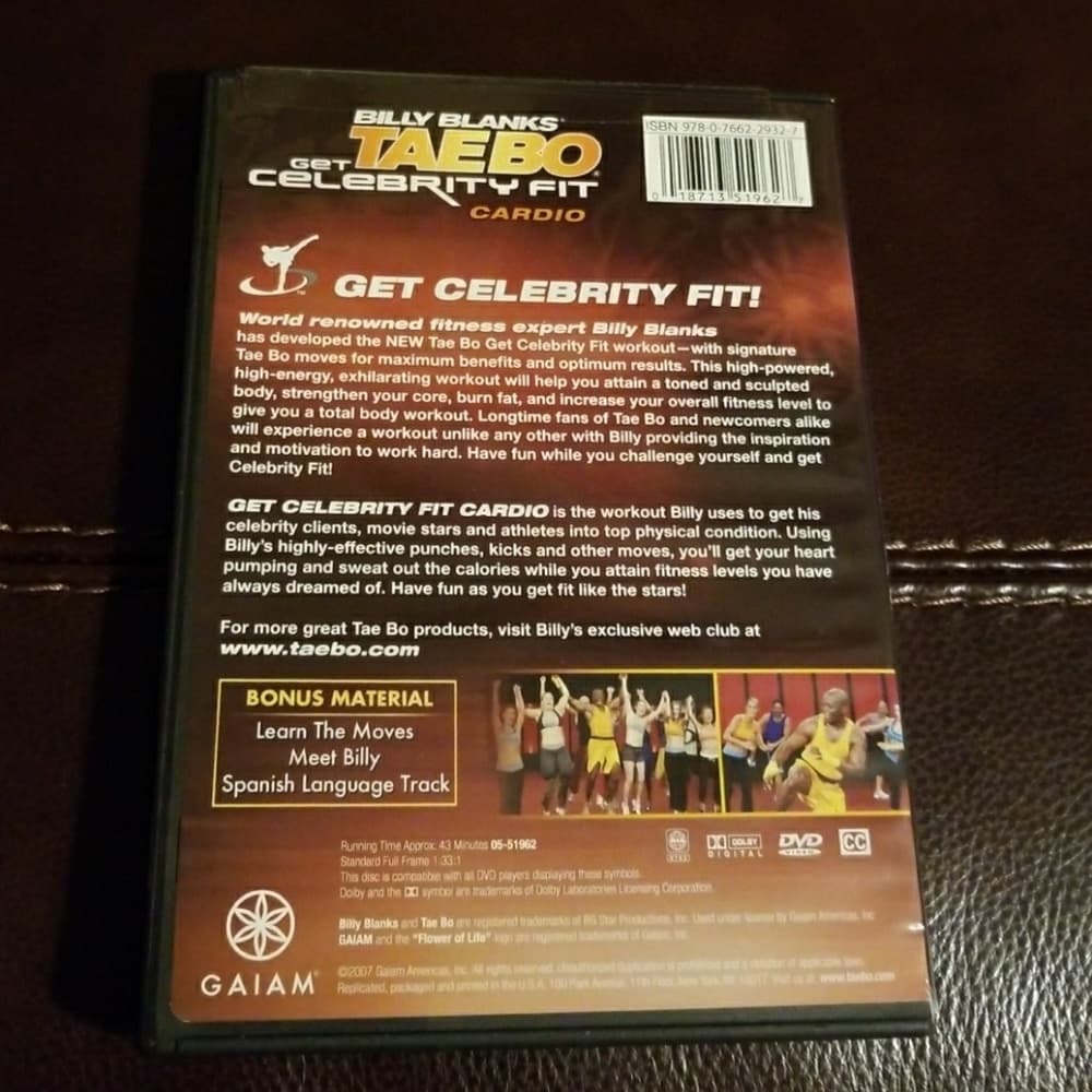 Billy Blanks Taebo Get Celebrity Fit