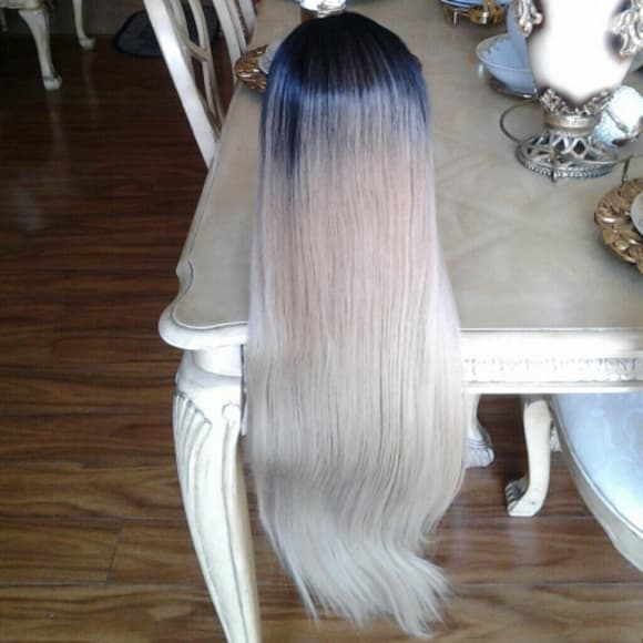 Beautiful Lacefront Wig #1b/27/18 24-28 inches!