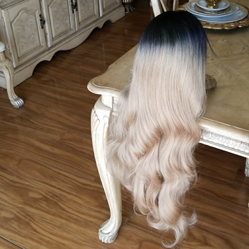 Ombre Blonde Beauty LaceFront Wig Wig 22-26 inches