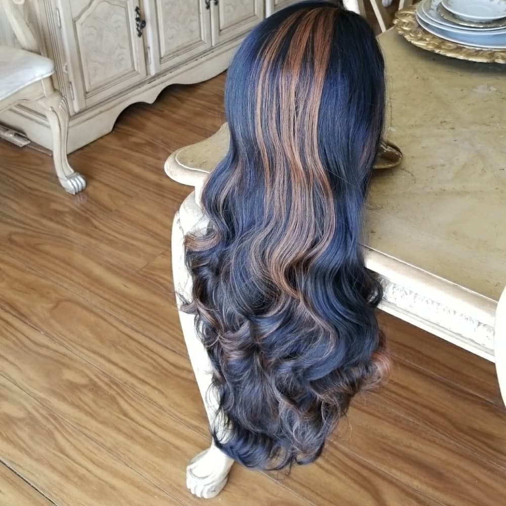 Bodywave Beauty LaceFront Wig #1b/30 22-26 inches!