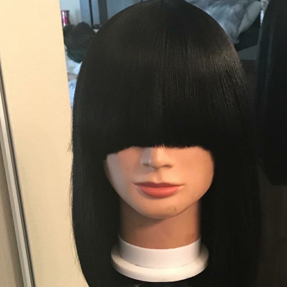 Beautiful Black Human Hair Bob Wig
