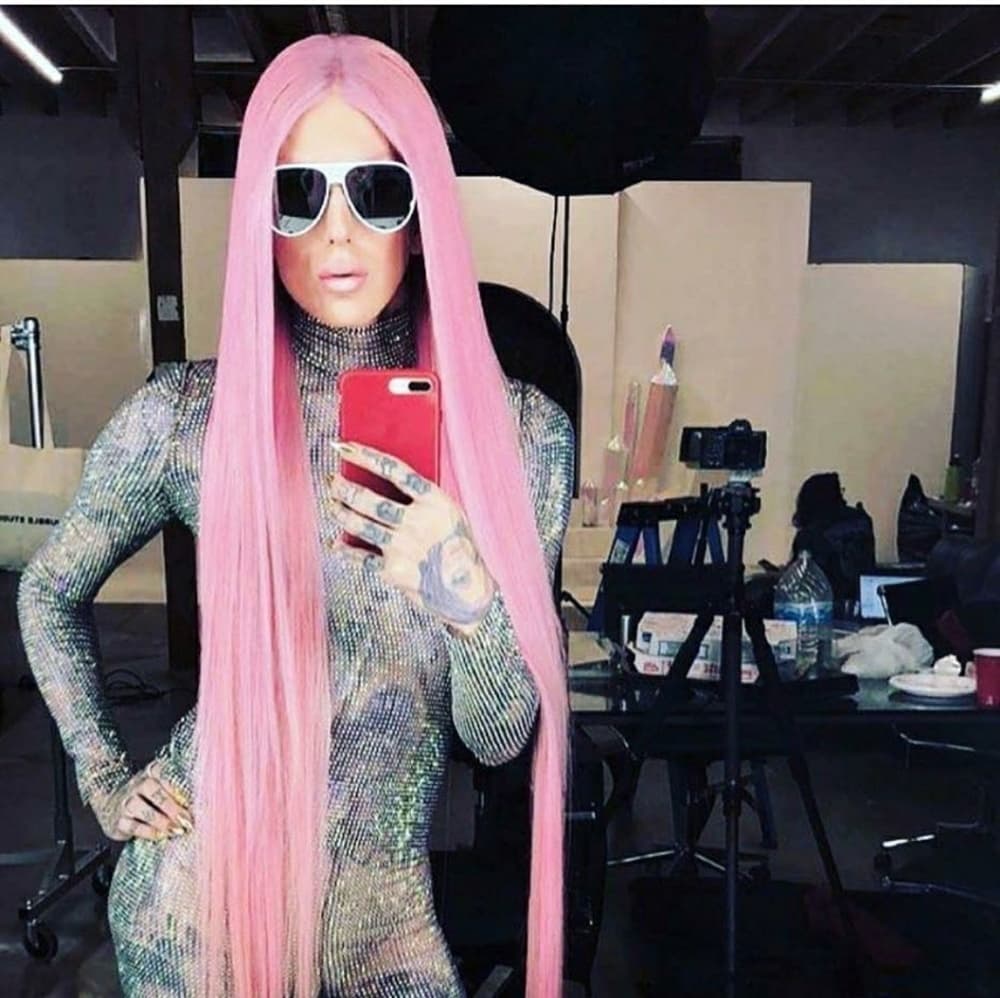 Pink Beauty LaceFront Wig Wig 24-28 inches!!