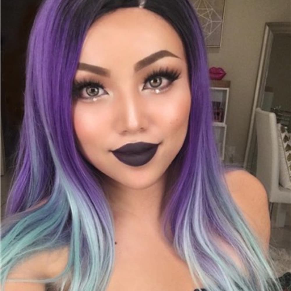 Multicolor Lacefront Wig 22-24 inches!!