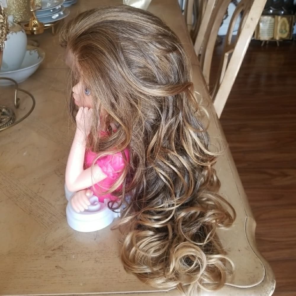 Blondish Beauty Dolled Up LaceFront Wig