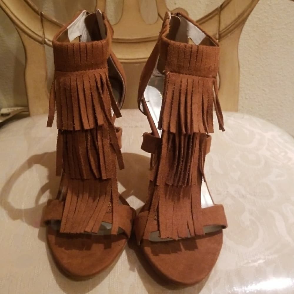 Beautiful Ana Camel Color Heels