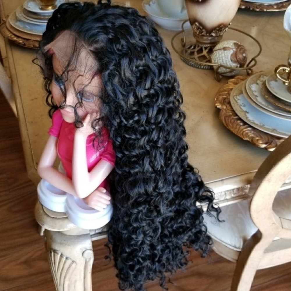 Curly Beauty Lacefront Wig 24-26 inches long!!