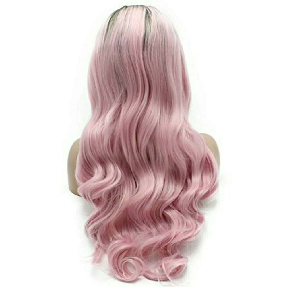Ombre Pink Beauty Lacefront Wig