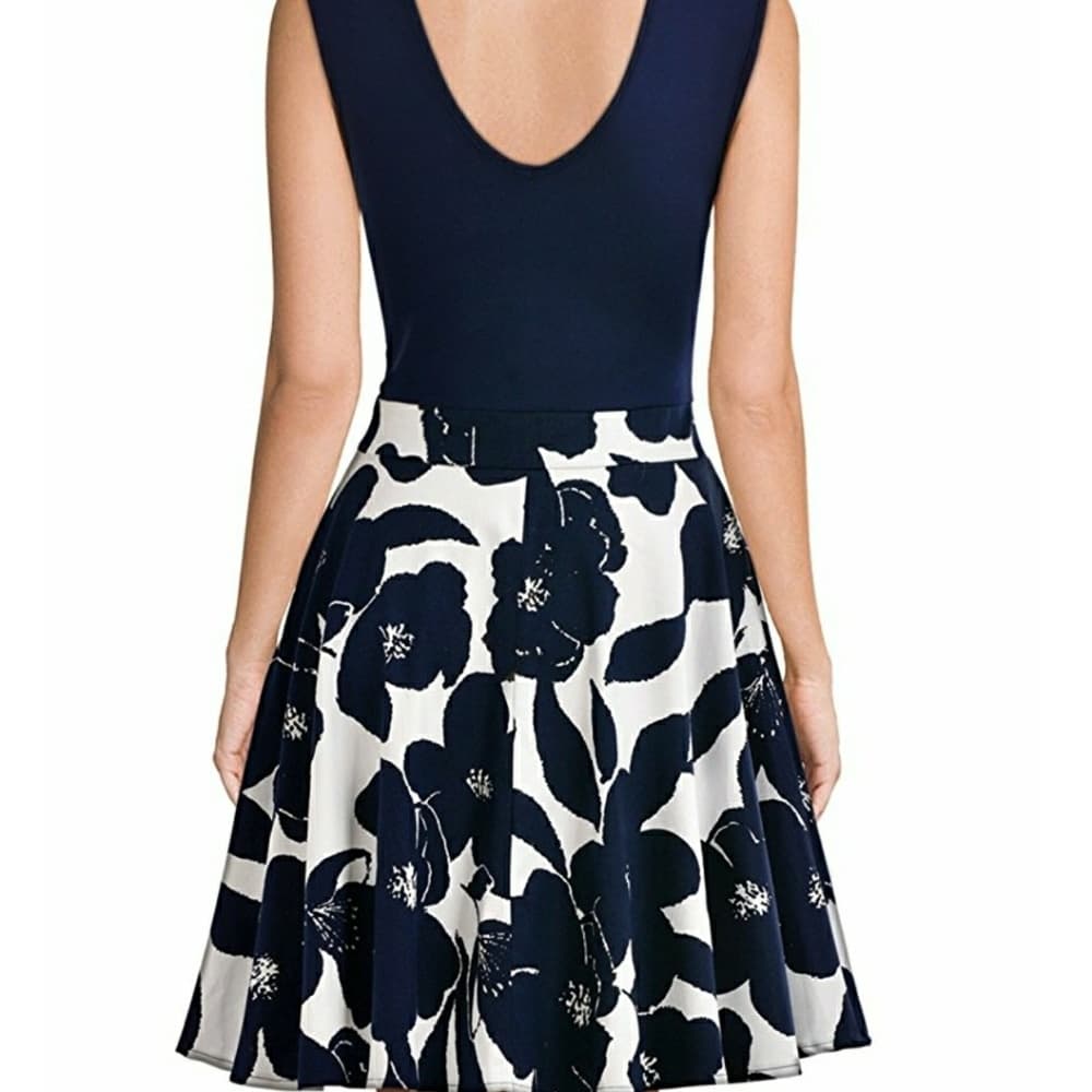 Floral Casual Flare Dress