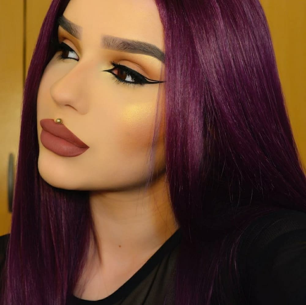 Purple Beauty LaceFront Wig 24-26 inches!!