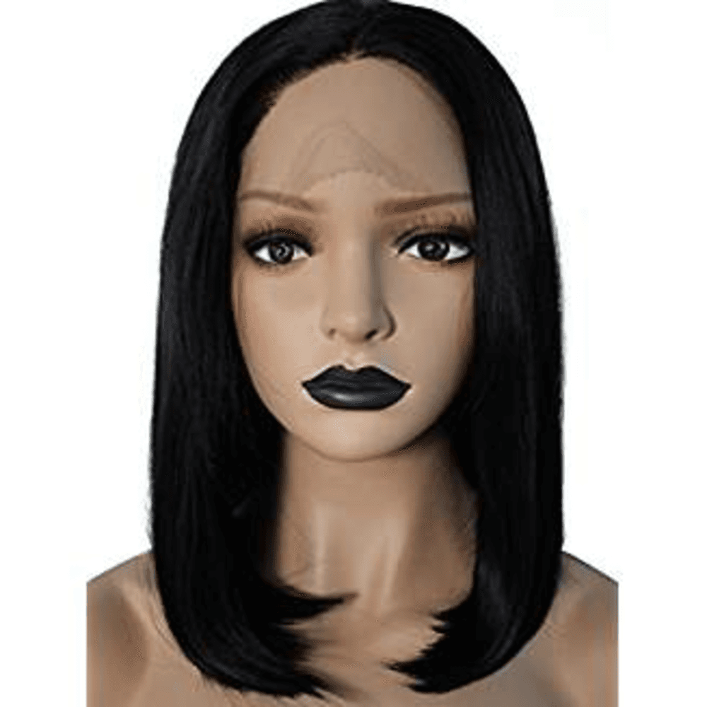 Black Beauty Bob Lacefront Wig