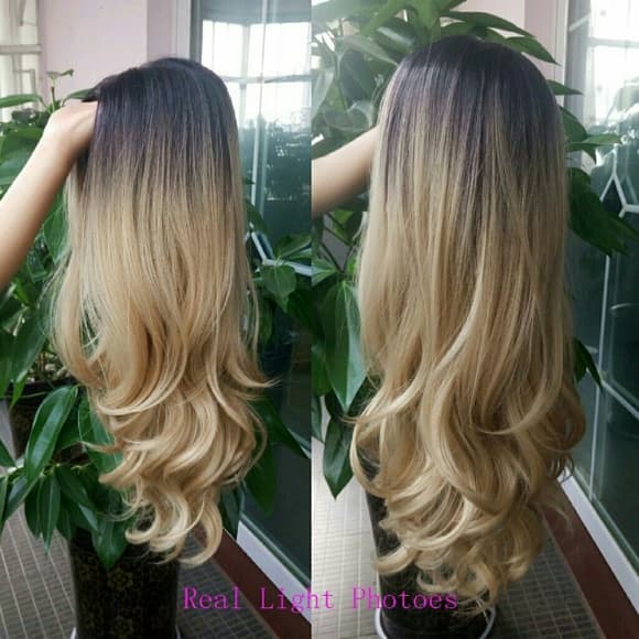 #1b/Blonde Beauty Full Wig