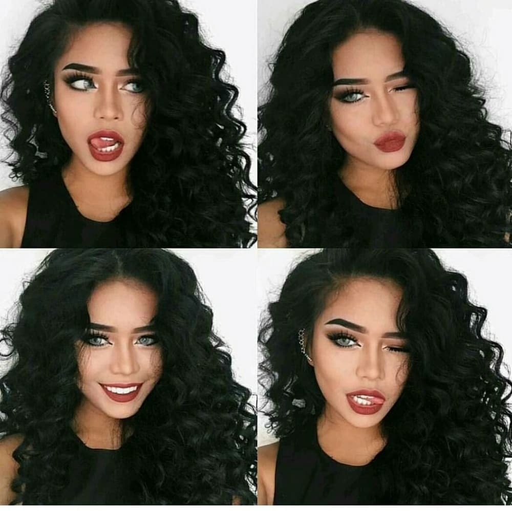 Virgin Beauty Human Hair LaceFront Wig