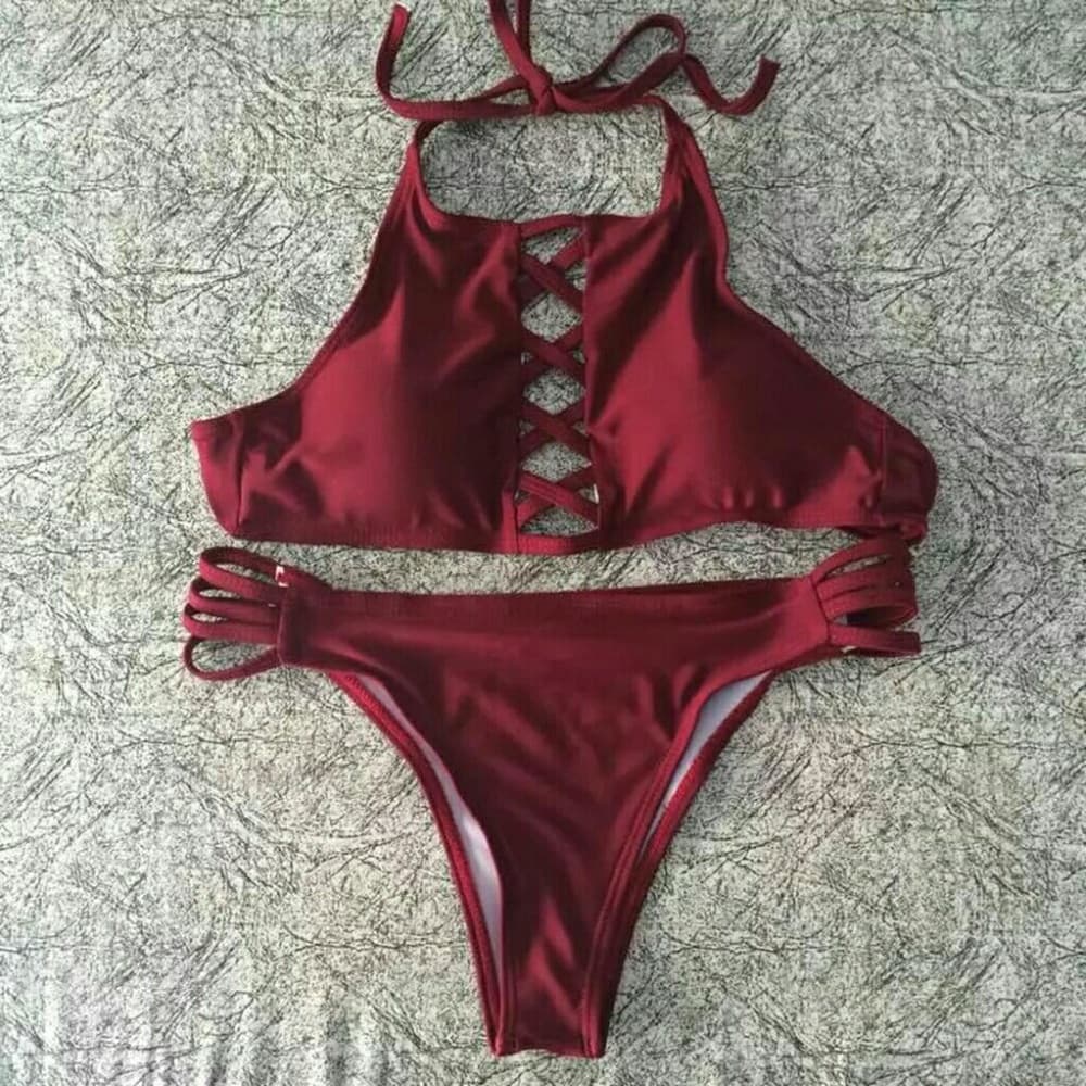 Sexy Bandage Bikini Set