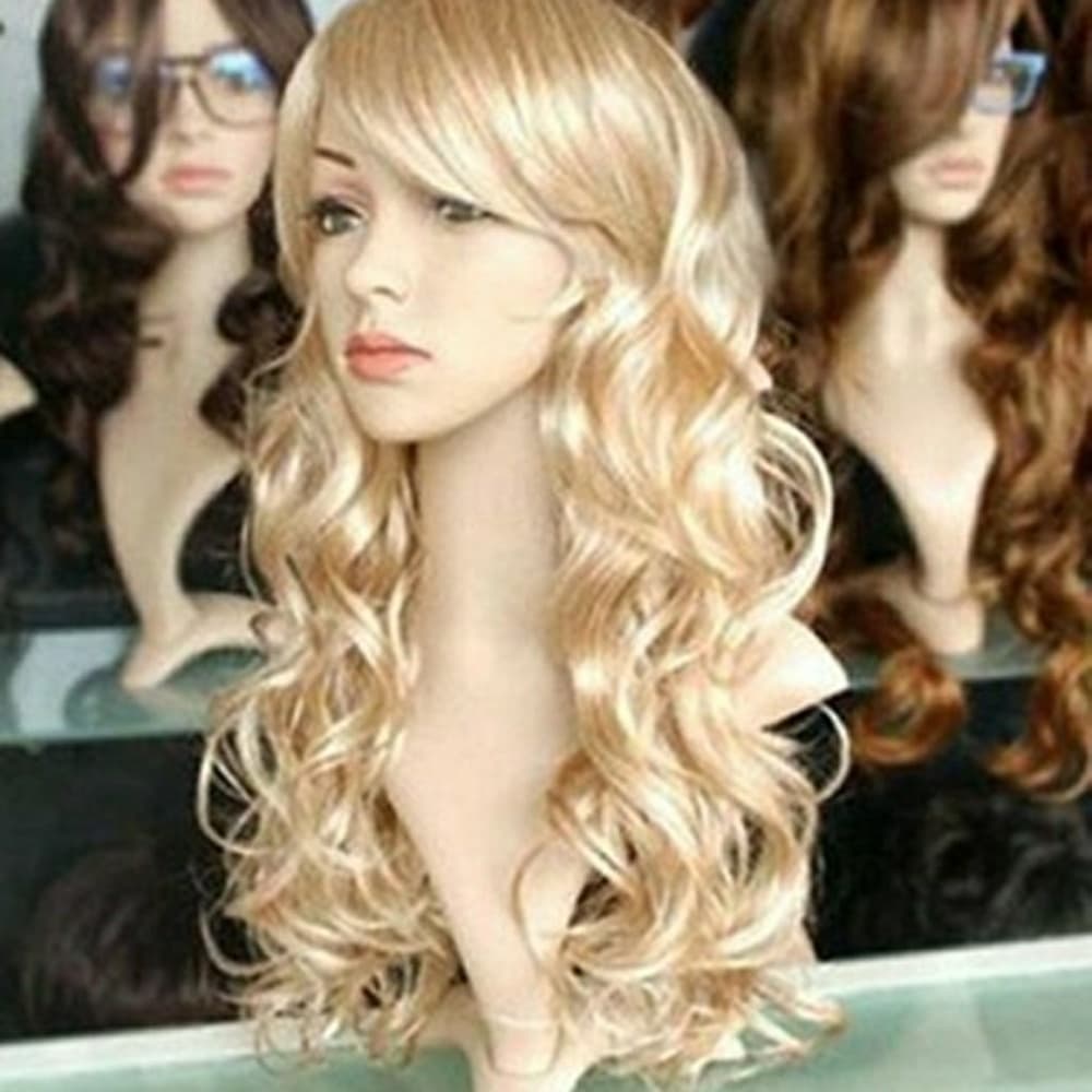 Blonde Wavy Blonde Wig