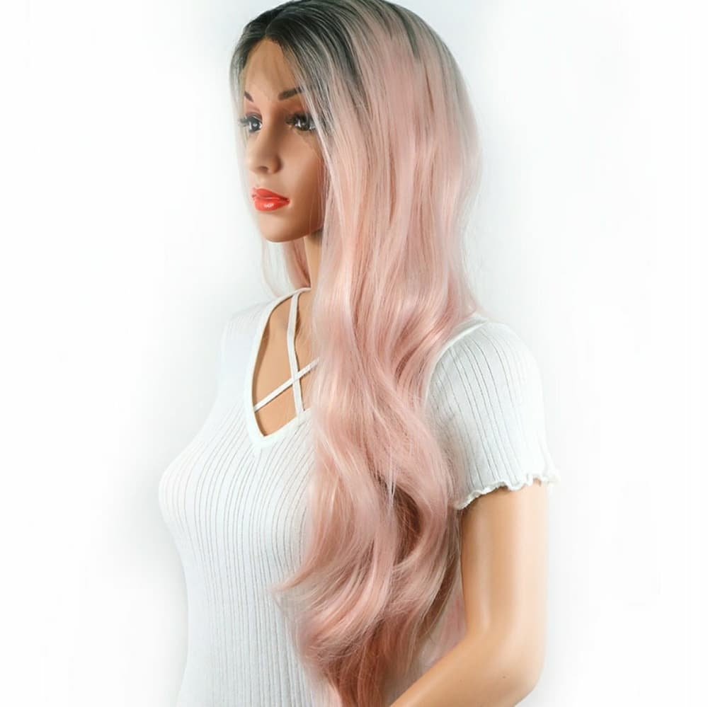 Ombre Pink Beauty LaceFront Wig 24-28 inches!!