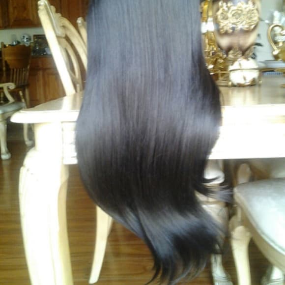 Silky Straight Lace Front Wig 22-24 inches