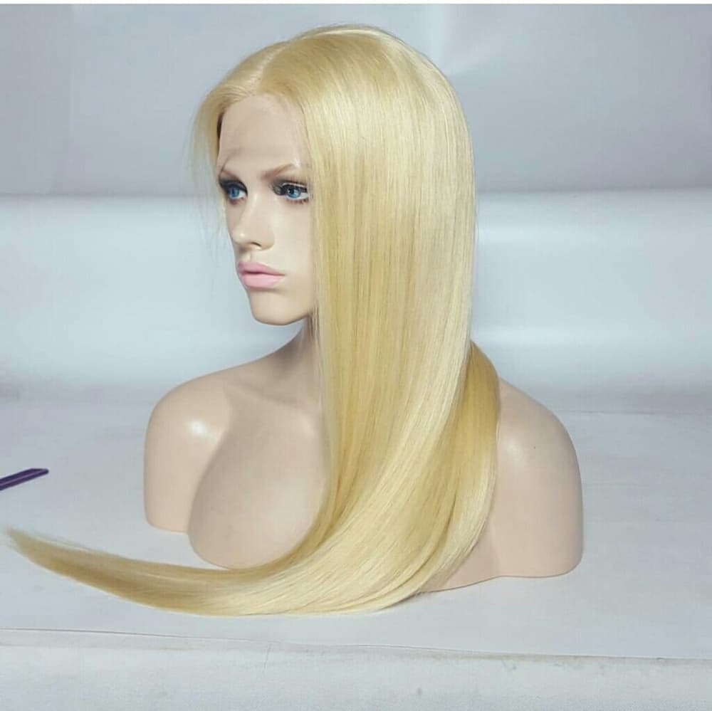Blonde Human Hair Full Lace Wig
