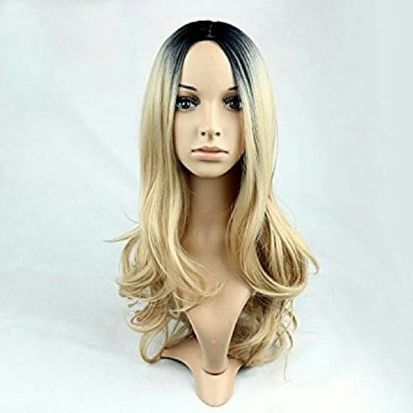Ombre Blonde Full Wig