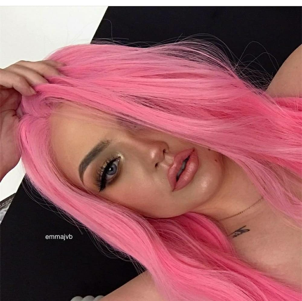 Pink Beauty LaceFront Wig 22-?4 inches!!