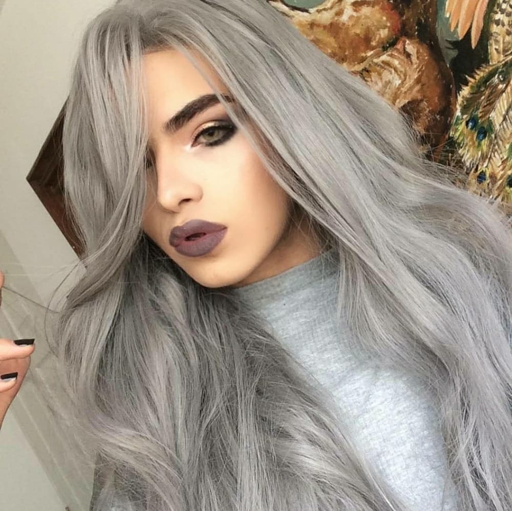 Gray Beauty LaceFront Wig 24-26 inches!!