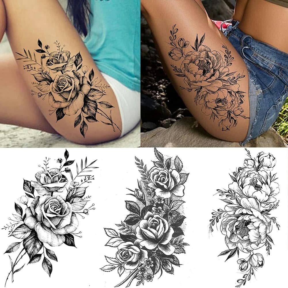 Sexy Women Body Art Temporary Tattoo